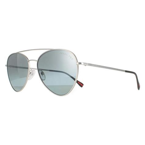 Prada Sport PS50SS 7AX5S0 Black PS50SS Aviator Sunglasses